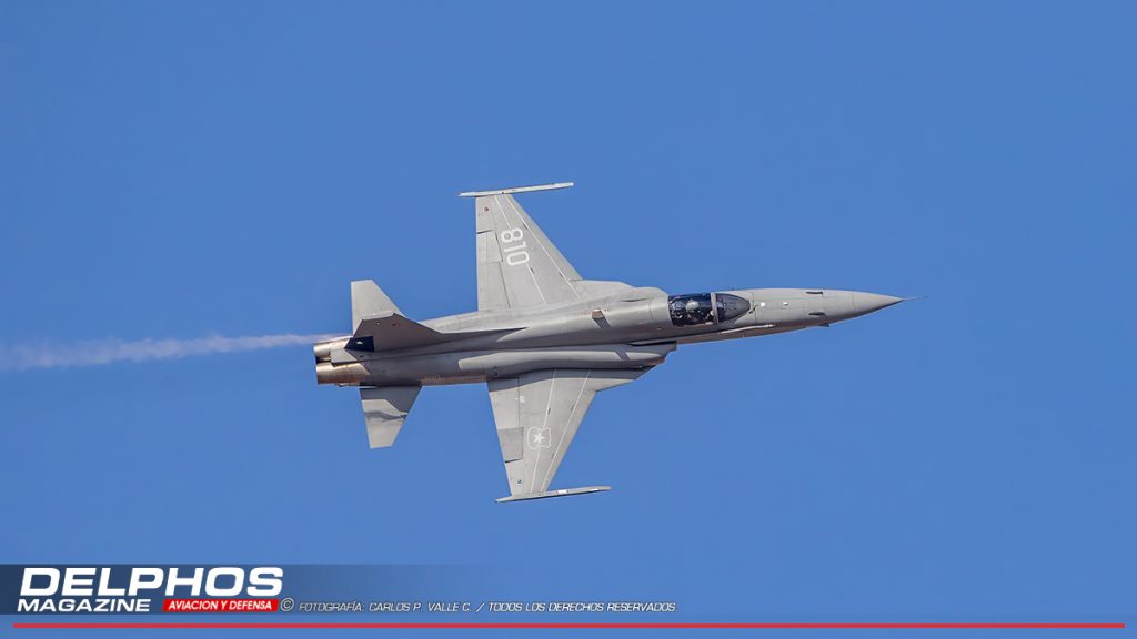Los F-5E “Tigre III” de la FACh se preparan para FIDAE 2026 | Delphos ...